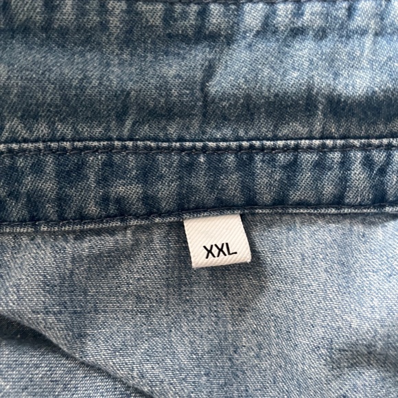 Denim Coat/ Dress Blue Size XXL - Picture 8 of 11